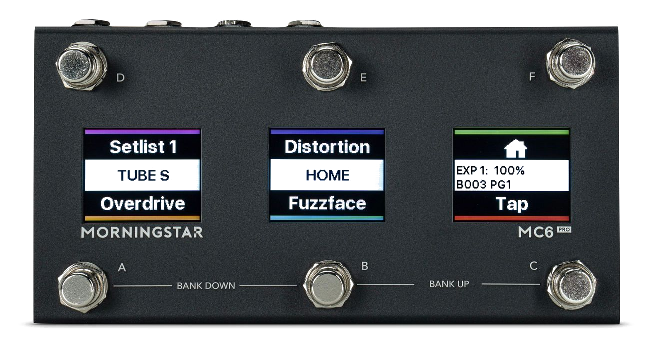 Morningstar MC6 Pro MIDI foot controller